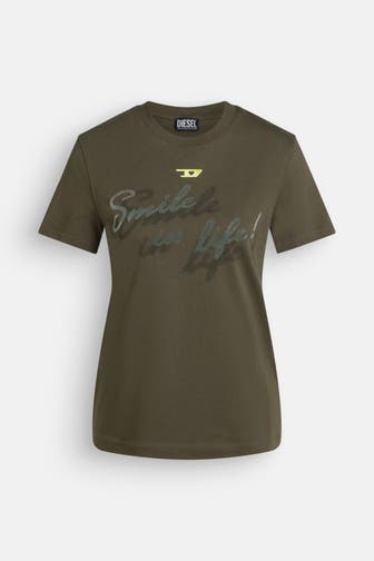 DIESEL T-Shirt oliv