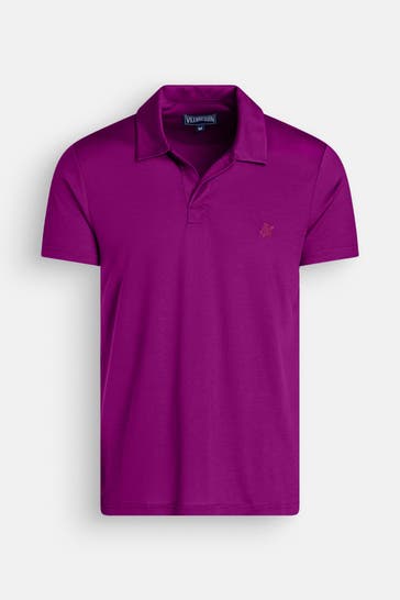 VILEBREQUIN Polo-Shirt 'Pirinol' aubergine