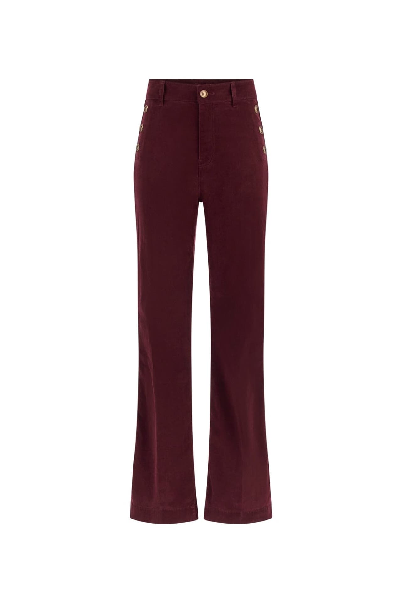 GUESS Hose 'Faye' weinrot, Bild 1
