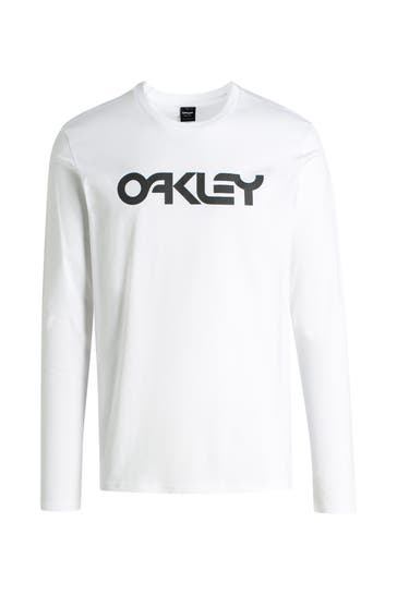 OAKLEY Longsleeve 'Mark' weiß