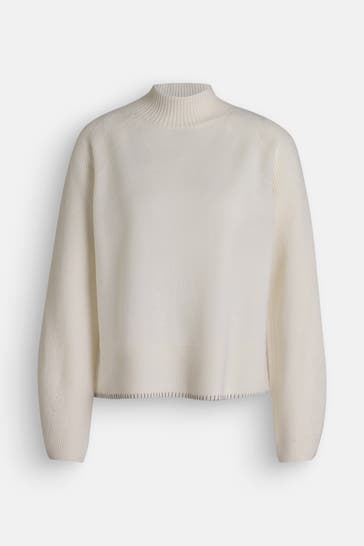 BOGNER Wollpullover 'Lena' weiß