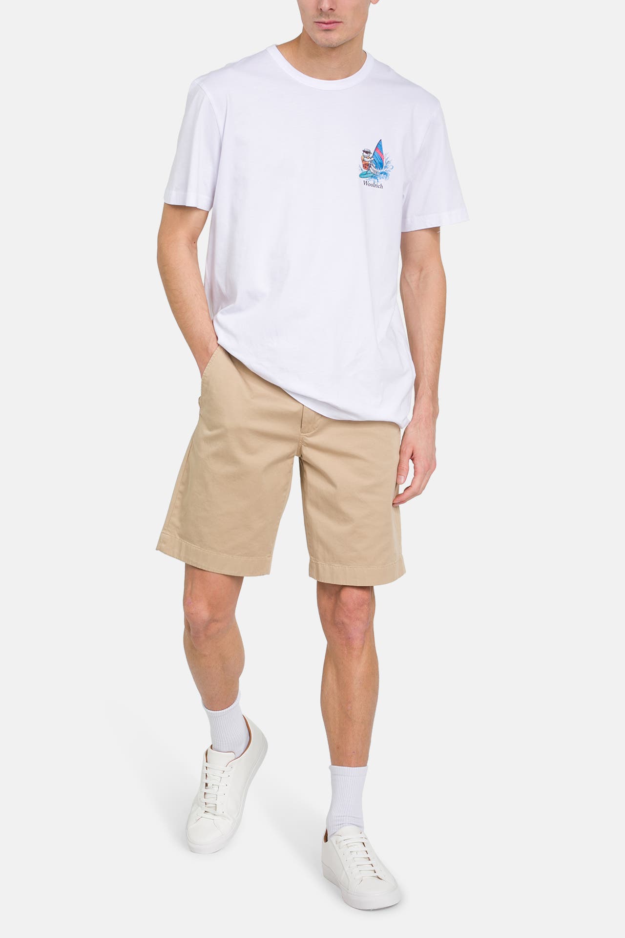 WOOLRICH Chino-Shorts hellbraun, Bild 1