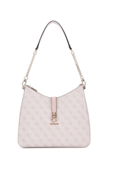 GUESS Schultertasche 'Zamira Hobo' hellrosa