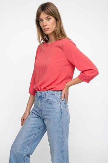 COMMA, Blusenshirt koralle