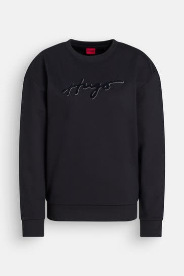 HUGO Sweatshirt schwarz