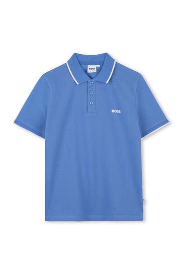 BOSS Polo-Shirt blau