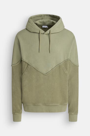 DESIGUAL - Hoodie graugrün