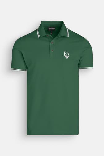 EMPORIO ARMANI Polo-Shirt dunkelgrün