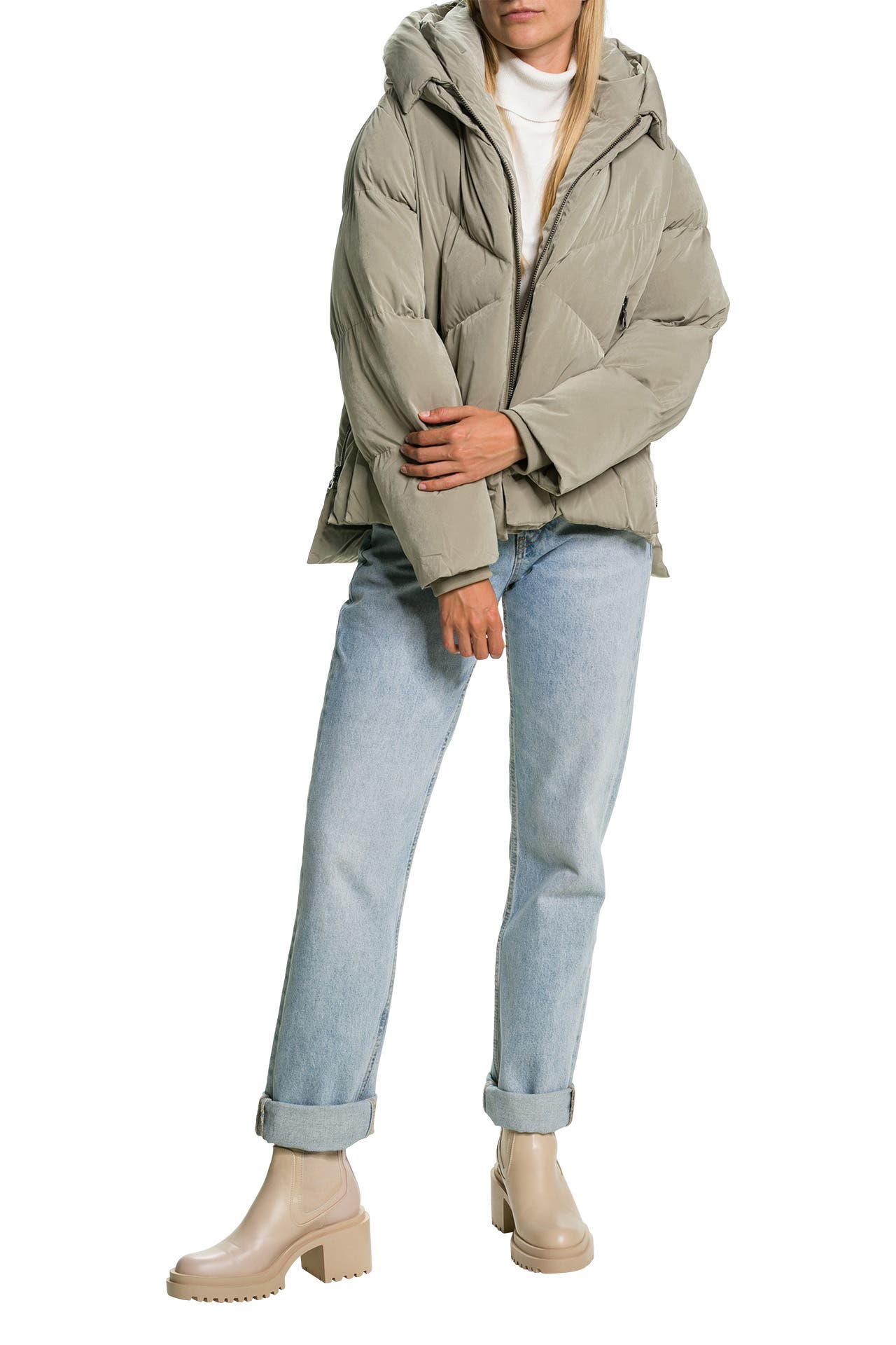 BLONDE NO. 8 Steppjacke 'Sia' graugrün, Bild 1