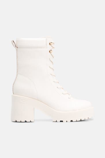 GUESS Schnürboots ecru