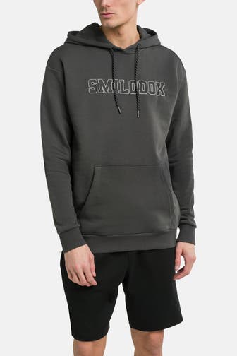 SMILODOX Hoodie 'Finley' grau