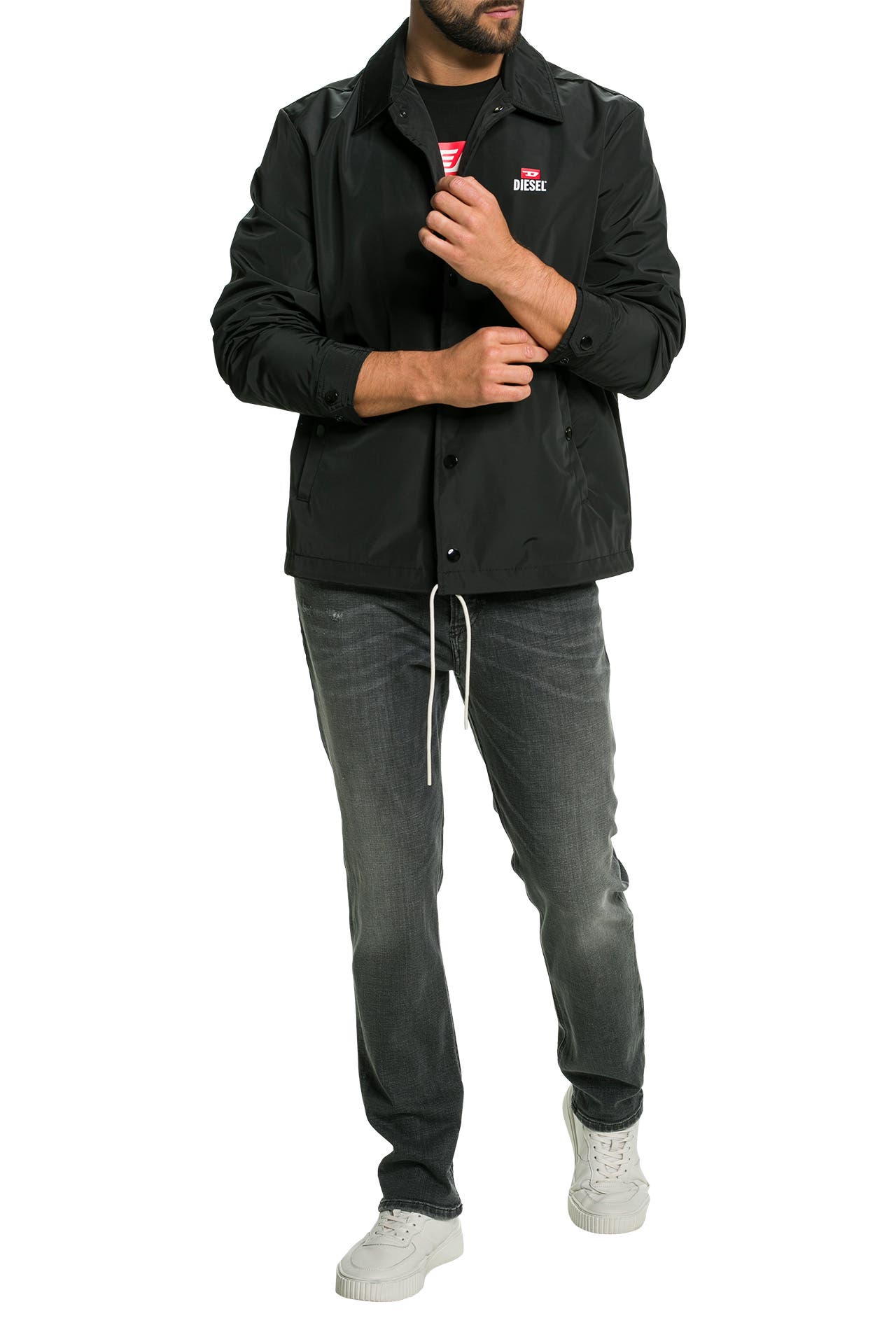 DIESEL Übergangsjacke 'Coal' schwarz, Bild 1