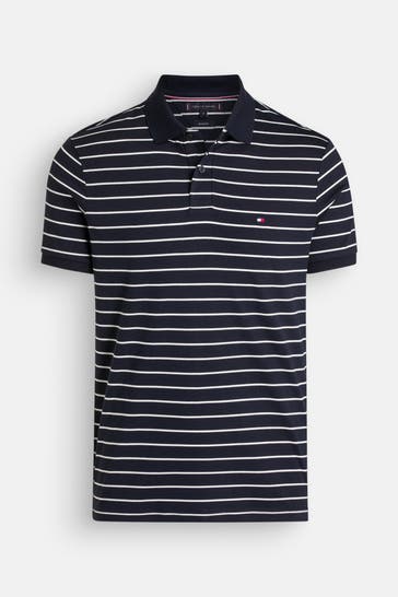 TOMMY HILFIGER Polo-Shirt gestreift