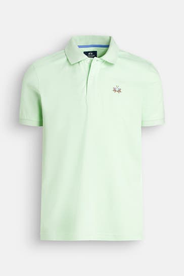 LA MARTINA Polo-Shirt hellgrün
