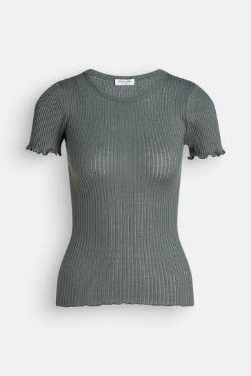 ROSEMUNDE T-Shirt graugrün