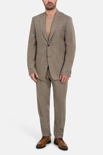 TIGER OF SWEDEN Wollmix-Anzug 'Justin' taupe