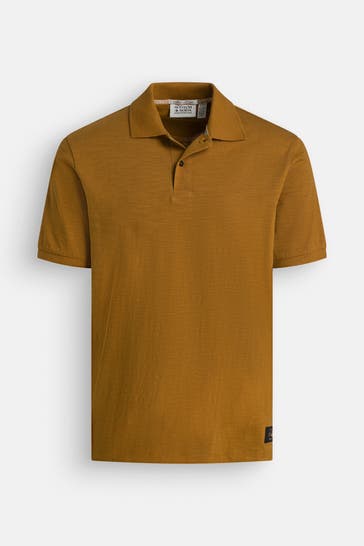 SCOTCH & SODA Polo-Shirt camel