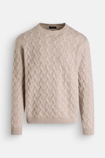 SAND COPENHAGEN Wollmix-Pullover beige