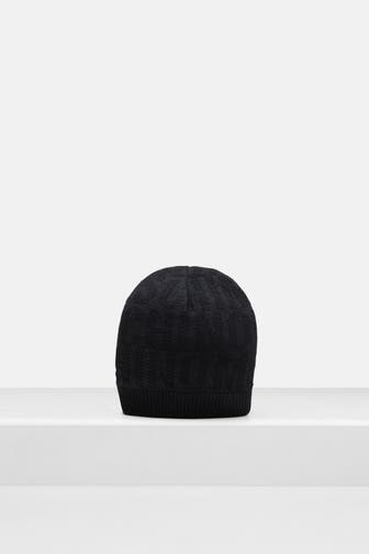 LOVE MOSCHINO Wollmix-Mütze schwarz
