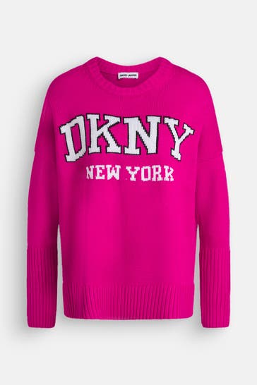 DKNY Strickpullover magenta