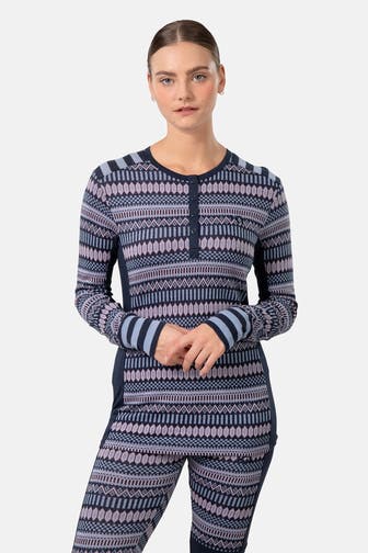 KARI TRAA Baselayer gemustert