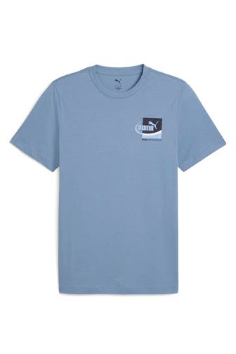 PUMA T-Shirt graublau