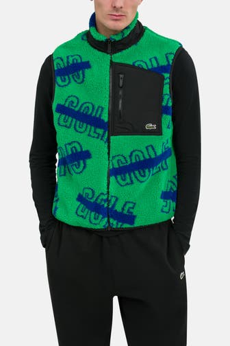 LACOSTE Fleece-Weste mehrfarbig