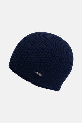 WOOLRICH Strickmütze nachtblau