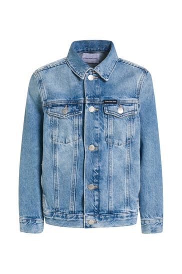 CALVIN KLEIN Jeansjacke blau
