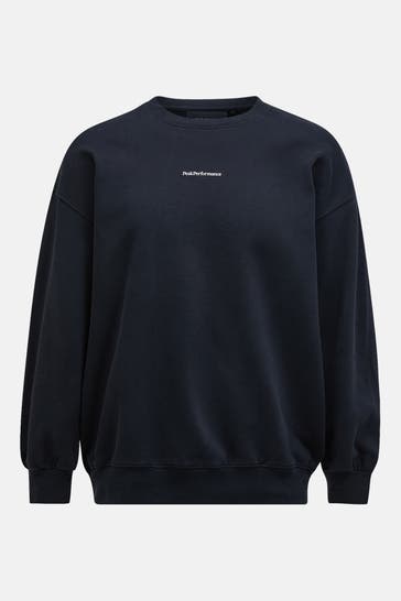 PEAK PERFORMANCE Black Sweat Shirt