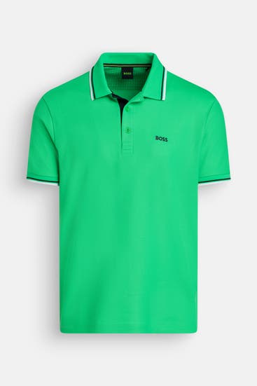 BOSS GREEN - Polo-Shirt 'Paddy' grün