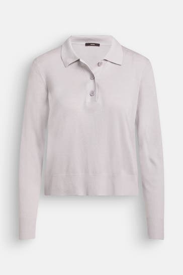 WINDSOR. Strickpullover hellgrau