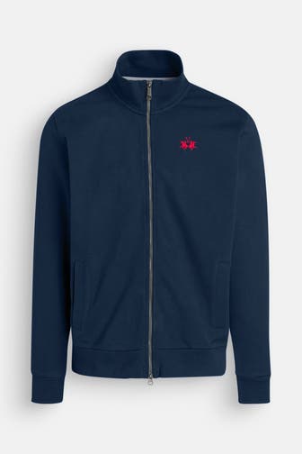 LA MARTINA Sweatjacke nachtblau