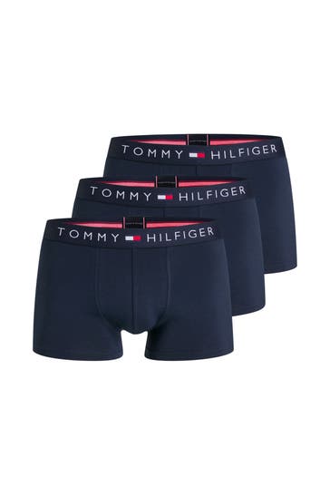 TOMMY HILFIGER 3er-Pack Boxer Trunks navy