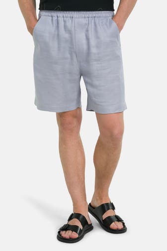 DRYKORN Leinenshorts 'Sayo' taubenblau