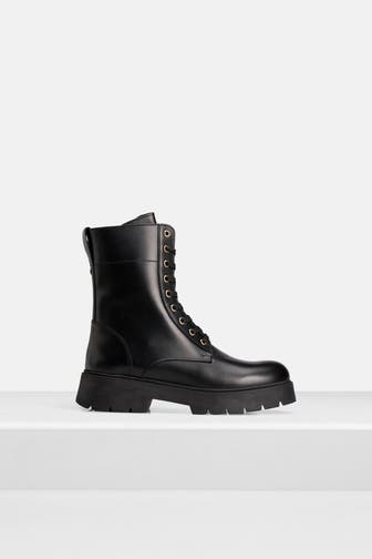 AIGNER Schnürstiefel 'Aisha' schwarz