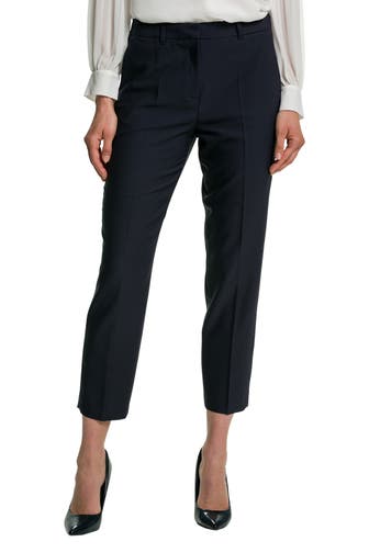 S.OLIVER BLACK LABEL Stoffhose nachtblau