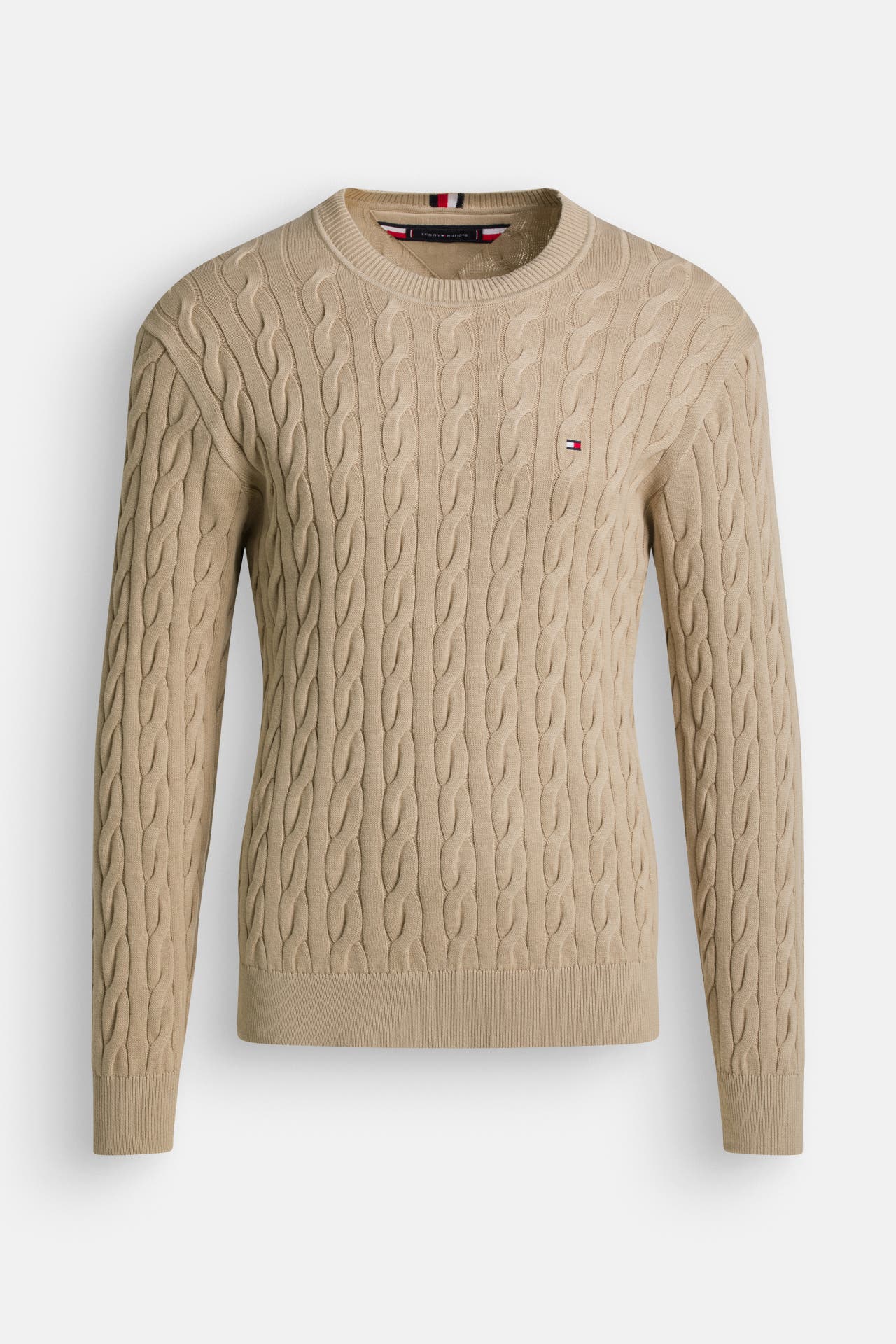TH COLLECTION Strickpullover hellbraun, Bild 1