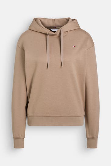 TOMMY HILFIGER Hoodie hellbraun