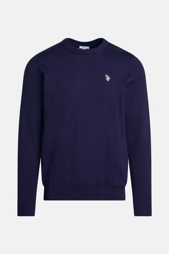U.S. POLO ASSN. Strickpullover dunkelblau