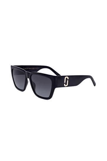 MARC JACOBS Sonnenbrille schwarz