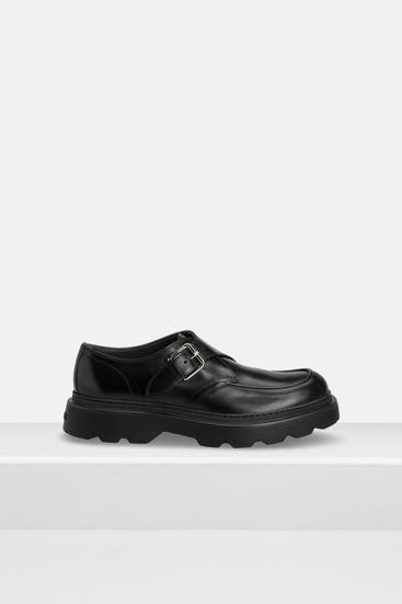 TOD'S - Loafer 'Fibbia Monk Carrarmato' schwarz