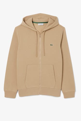 LACOSTE Sweatjacke hellbraun