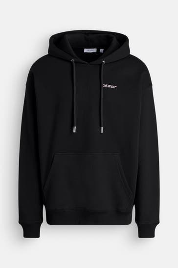OFF-WHITE Hoodie schwarz