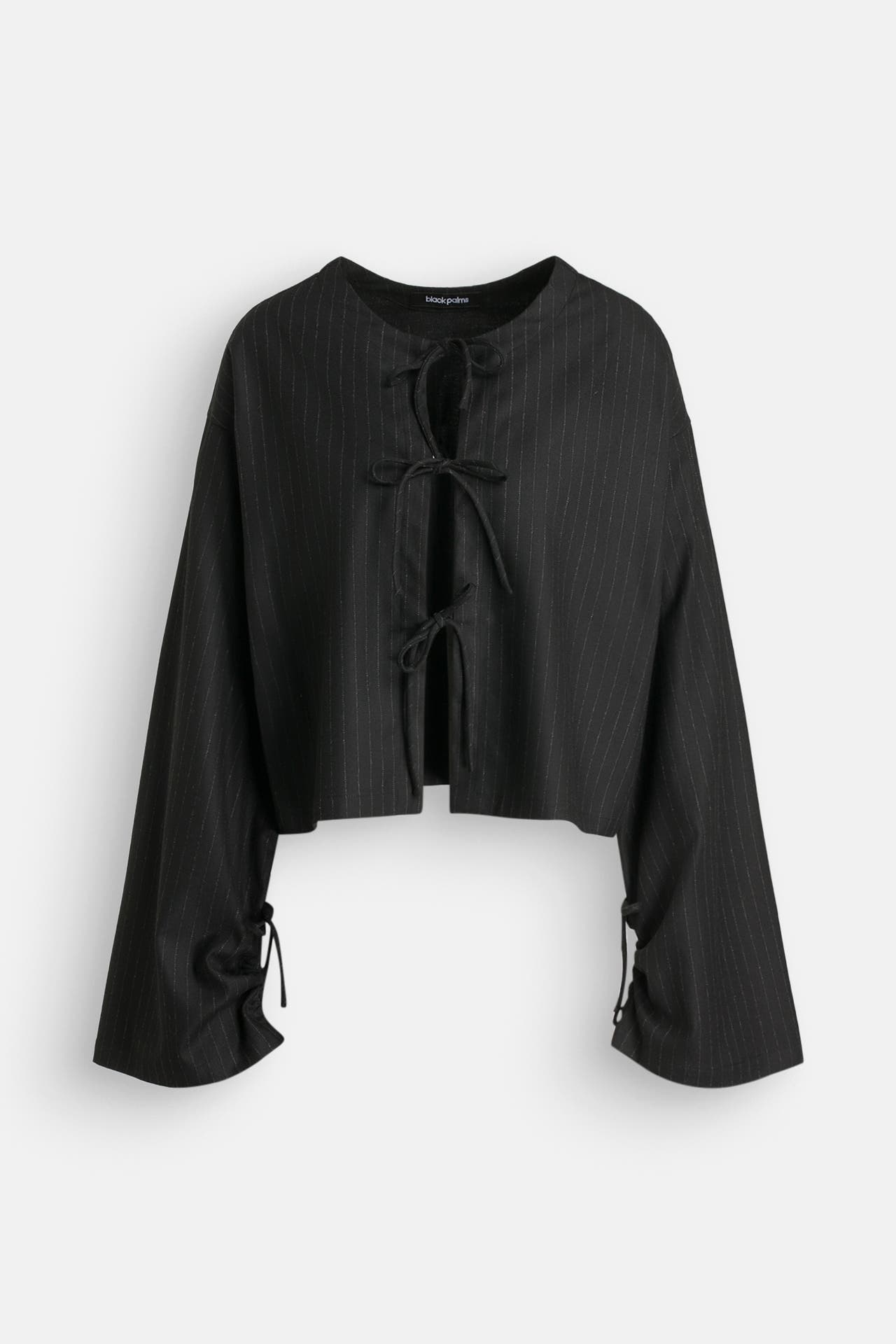 BLACK PALMS Blusenshirt 'Benja' schwarz, Bild 1