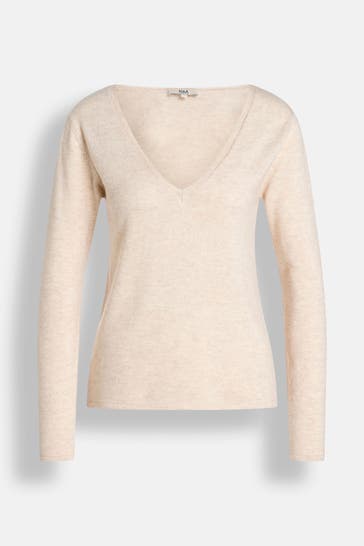 RM BY ROSEMUNDE Strickpullover 'Sofia' beige