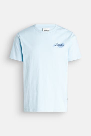!SOLID T-Shirt 'SDORO' hellblau