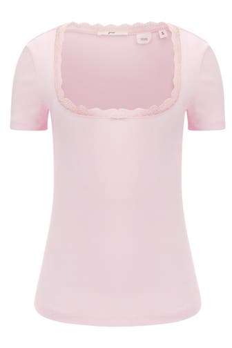 GUESS T-Shirt hellrosa