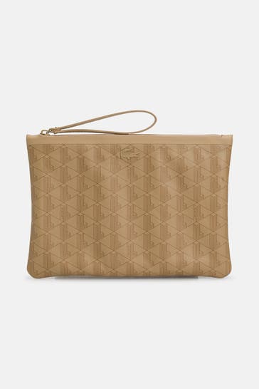 LACOSTE Clutch 'Zely' gemustert