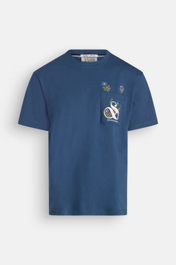 SCOTCH & SODA T-Shirt blau